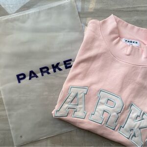 Parke Women's Pink Logo Sweatshirt